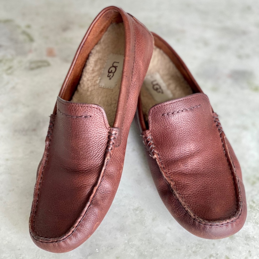 UGG Men's Leather Driving Moccasin
